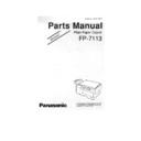 Panasonic FP-7113 Service Manual / Other