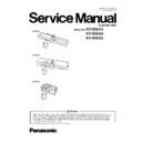 Panasonic KV-SS014, KV-SS028, KV-SS032 Service Manual