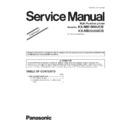 kx-mb1900ucb, kx-mb2020ucb service manual / supplement