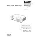 Panasonic PLC-SU70 (serv.man5) Service Manual