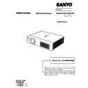 Panasonic PLC-WXU700 (serv.man5) Service Manual