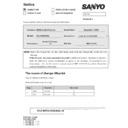 Panasonic PLC-WXU700A (serv.man3) Service Manual / Other