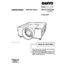 Panasonic PLC-XF1000 (serv.man2) Service Manual