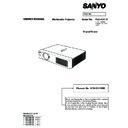 Panasonic PLC-XU116 Service Manual