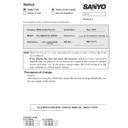 Panasonic PLC-XW200, PLC-XW250 Service Manual / Other