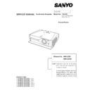Panasonic PLV-Z3 (serv.man4) Service Manual