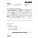 Panasonic PLV-Z700 Service Manual / Other