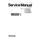 pt-at5000e, pt-ae7000u, pt-ae7000ea, pt-a7000eh service manual
