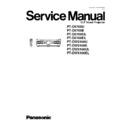 Panasonic PT-D5700U, PT-D5700E, PT-D5700UL, PT-D5700EL, PT-DW5100U, PT-DW5100E, PT-DW5100UL, PT-DW5100EL Service Manual