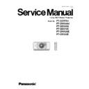 Panasonic PT-DZ570U, PT-DZ570E, PT-DW530U, PT-DW530E, PT-DX500U, PT-DX500E (serv.man6) Service Manual