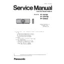 Panasonic PT-DZ780, PT-DW750, PT-DX820, PT-DZ780BE, PT-DZ780LBE, PT-DZ780LWE, PT-DZ780WE, PT-DW750BE, PT-DX820BE, PT-DX820LBE (serv.man6) Service Manual