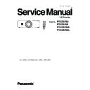 Panasonic PT-EZ570U, PT-EZ570E, PT-EZ570UL, PT-EZ570EL (serv.man2) Service Manual