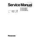 pt-fw100ntu, pt-fw100nte, pt-fw100ntea service manual