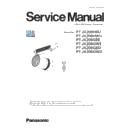 pt-jx200hbu, pt-jx200hwu, pt-jx200gbe, pt-jx200gwe, pt-jx200gbd, pt-jx200gwd (serv.man2) service manual