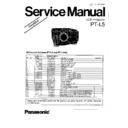 Panasonic PT-L5 Simplified Service Manual