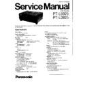 pt-l592e, pt-l592eg, pt-l592ea, pt-392e, pt-392eg, pt-392ea service manual