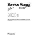 Panasonic PT-L711XNTU, PT-L712NTE Simplified Service Manual