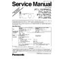 pt-l797pwul, pt-l797pel, pt-l597ul, pt-l597el service manual simplified