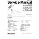 Panasonic PT-L797PXE, PT-L797VXE, PT-L797PXA, PT-L797VXA Service Manual Simplified
