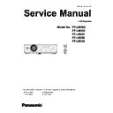 Panasonic PT-LW362, PT-LW312, PT-LB412, PT-LB382, PT-LB332 (serv.man4) Service Manual