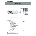 pt-lw373, pt-lw333, pt-lb423, pt-lb383, pt-lb353, pt-lb303 service manual / other