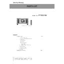 Panasonic PT-RQ13K (serv.man5) Service Manual