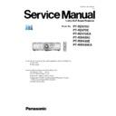 pt-rz470u, pt-rz470e, pt-rz470ea, pt-rw430u, pt-rw430e, pt-rw430ea (serv.man6) service manual