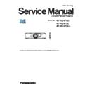 pt-rz475u, pt-rz475e, pt-rz475ea service manual