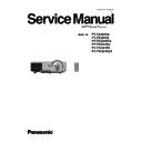 Panasonic PT-TX301RU, PT-TX301RE, PT-TX301REA, PT-TW331RU, PT-TW331RE, PT-TW331REA (serv.man3) Service Manual