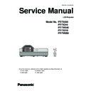 Panasonic PT-TX400, PT-TX310, PT-TW340, PT-TX210, PT-TW250 (serv.man2) Service Manual