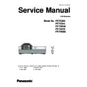 Panasonic PT-TX400, PT-TX310, PT-TW340, PT-TX210, PT-TW250 (serv.man3) Service Manual