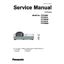 Panasonic PT-TX400, PT-TX310, PT-TW340, PT-TX210, PT-TW250 (serv.man4) Service Manual