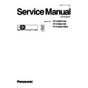 Panasonic PT-VW431DU, PT-VW431DE, PT-VW431DEA (serv.man2) Service Manual
