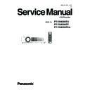 pt-vx400ntu, pt-vx400nte, pt-vx400ntea service manual