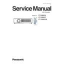 Panasonic PT-VX41U, PT-VX41E, PT-VX41EA Service Manual
