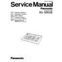 Panasonic AG-A850E Service Manual