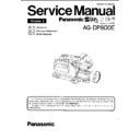 Panasonic AG-DP800E (serv.man2) Service Manual