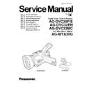 ag-dvc30p, ag-dvc30e, ag-dvc32en, ag-dvc33mc, ag-mya30g service manual