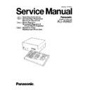 Panasonic AU-A960P, AU-A960E Service Manual