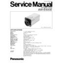 Panasonic AW-E600E Service Manual
