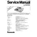 Panasonic WJ-MX50A Simplified Service Manual