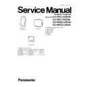 kx-prx120ruw, kx-prx150rub, kx-prxa10ruw, kx-prxa15rub service manual