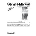 Panasonic KX-T2378MX, KX-TS108ME, KX-TS208LX, KX-TS2362RU, KX-TS2363RU, KX-TS2365RU, KX-TS2368RU, KX-TS2570RU, KX-TS620BX, KX-TS620EX, KX-TS620FX, KX-TS620PD Service Manual / Supplement