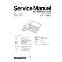 Panasonic KX-T2460 Service Manual