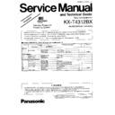 Panasonic KX-T4312BX Simplified Service Manual