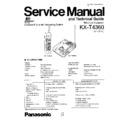 Panasonic KX-T4360 Service Manual