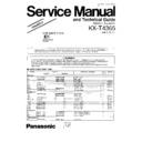 Panasonic KX-T4365 Service Manual