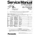 Panasonic KX-T4500-W Simplified Service Manual