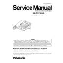 Panasonic KX-T7730UA Service Manual
