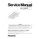 kx-t7740x (serv.man2) service manual